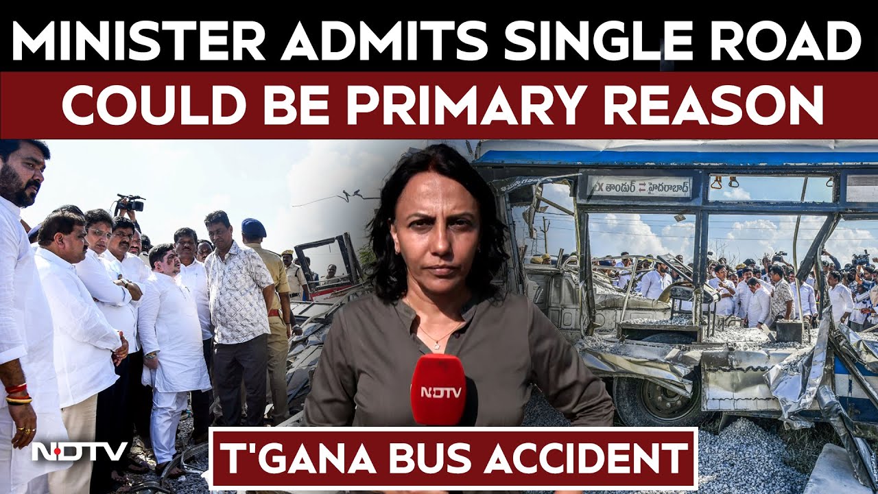 19 Killed In Telangana Accident, Minister Admits Single Road Could Be Primary Reason
