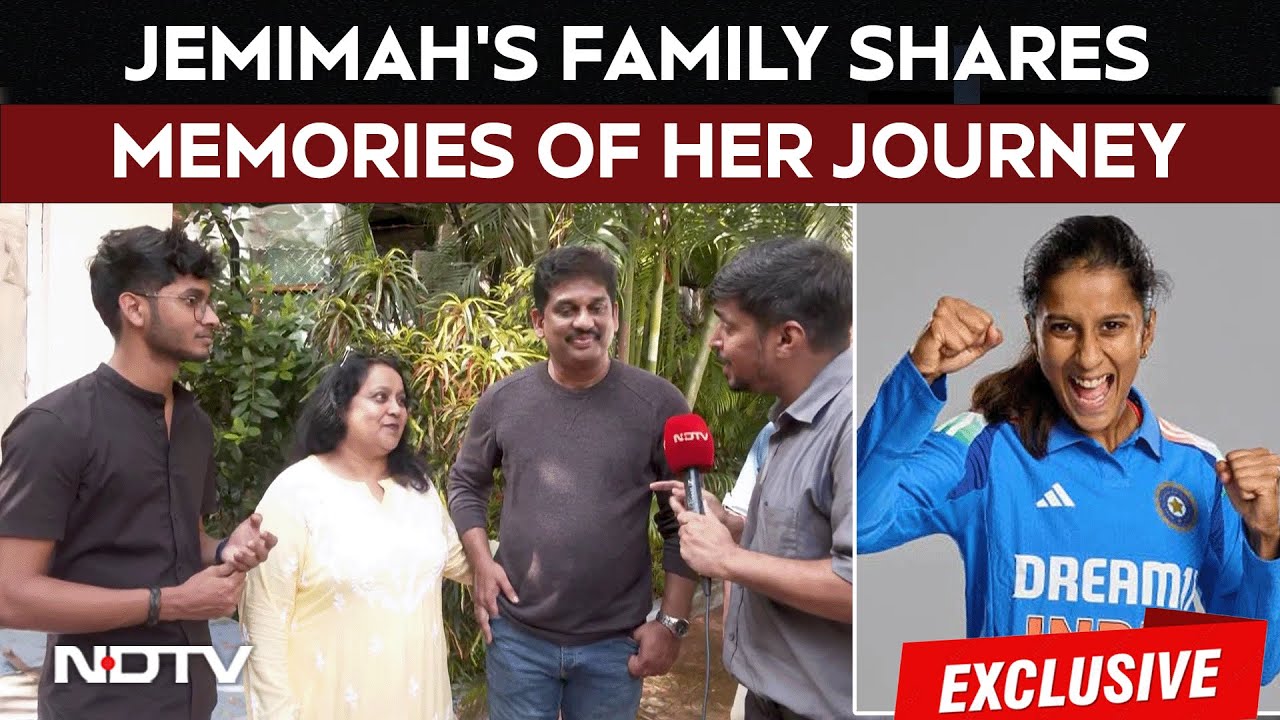Women Cricket World Cup Winner | Jemimah Roadrigues’ Family Shares Heartfelt Memories of her journey