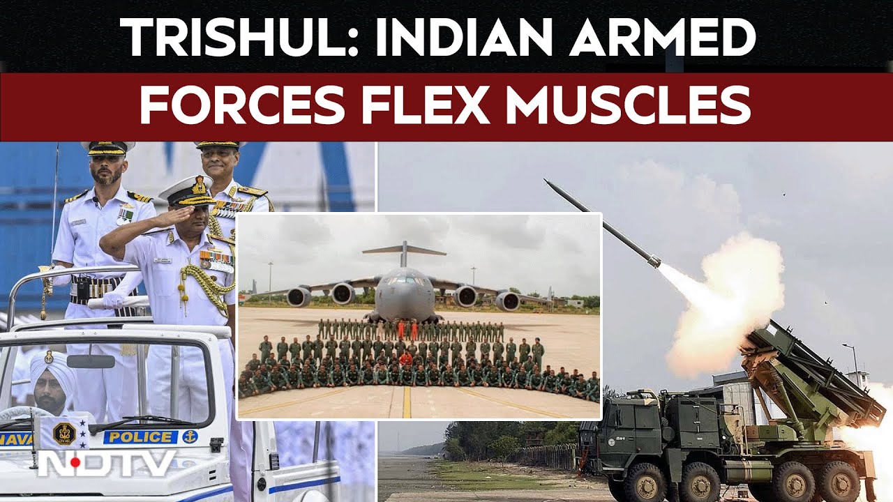Trishul Exercise | India’s Armed Forces Flex Tri-Service Muscle in Exercise Trishul