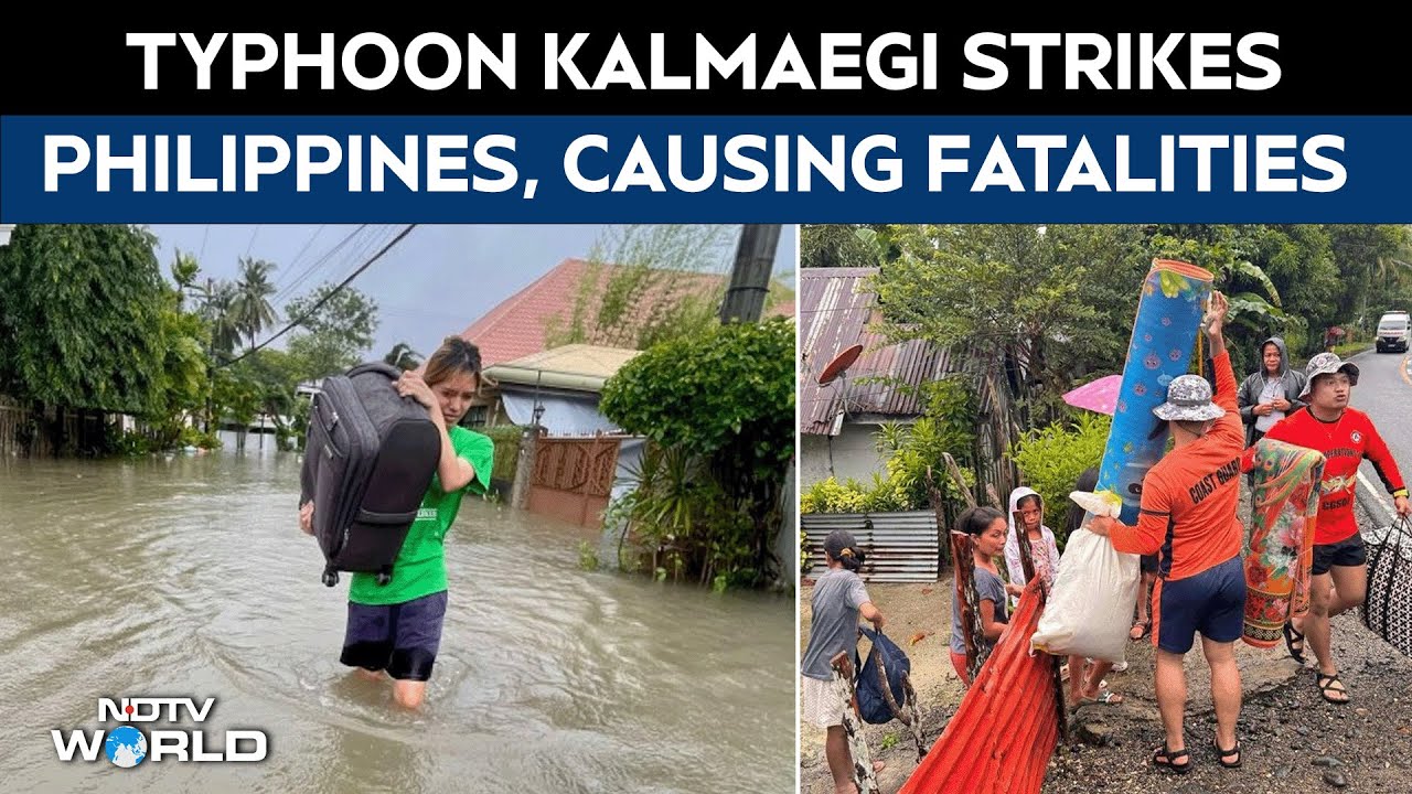 Philippines Typhoon | Typhoon Kalmaegi Batters Central Philippines, Leaving At Least 1 Dead