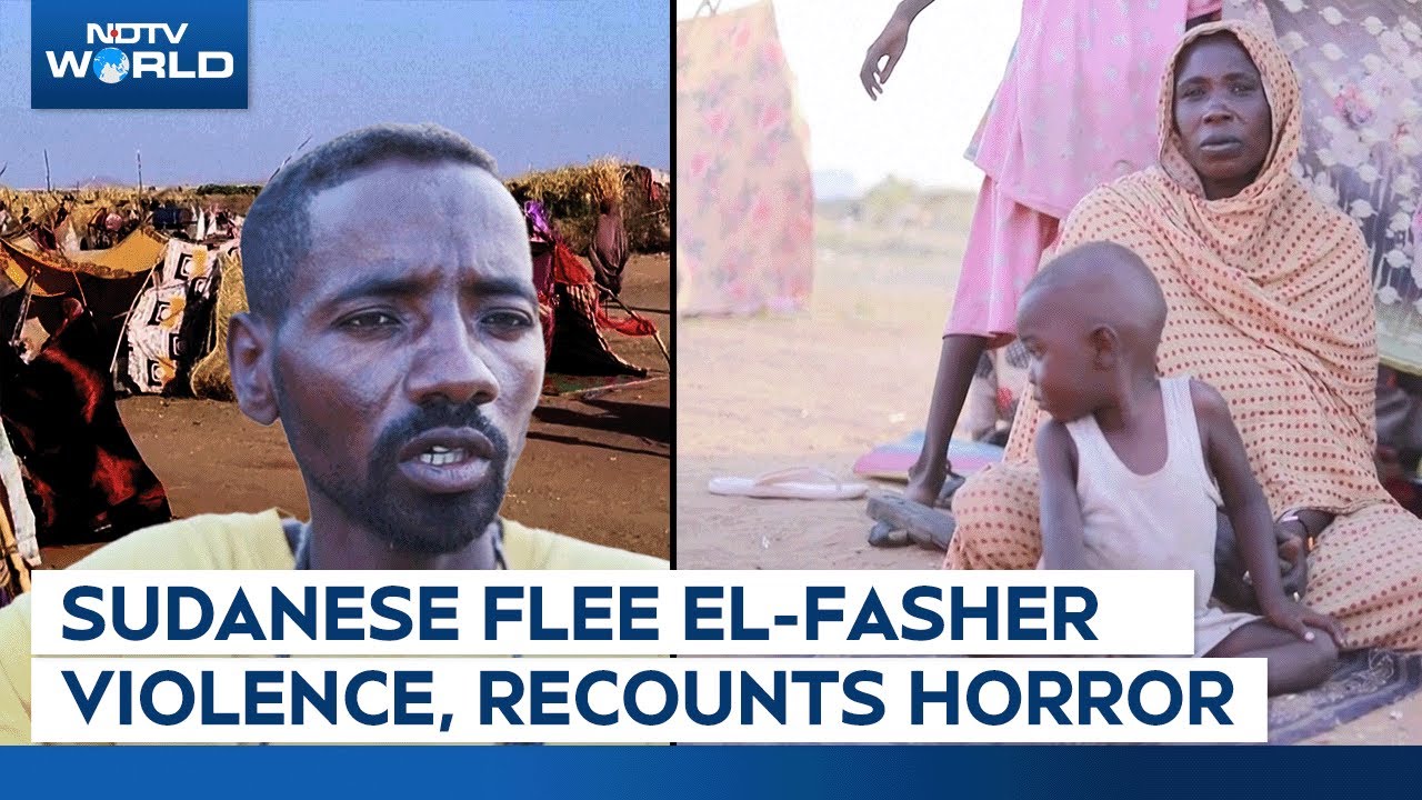 Sudan Violence | Sudanese Recount Ordeal As They Flee Violence In El-Fasher city