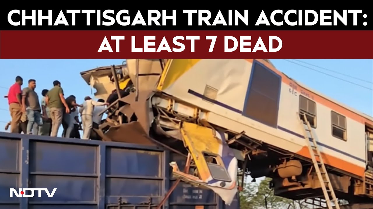 Chhattisgarh Train Accident | 7 Dead As Passenger Train Collides With Goods Train In Chhattisgarh