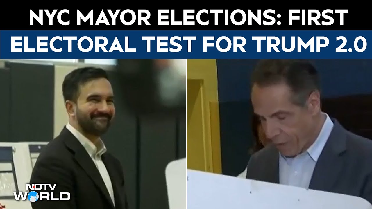 New York Mayor Election 2025 Live Updates | Mamdani Leads In Polls Against Trump-backed Cuomo