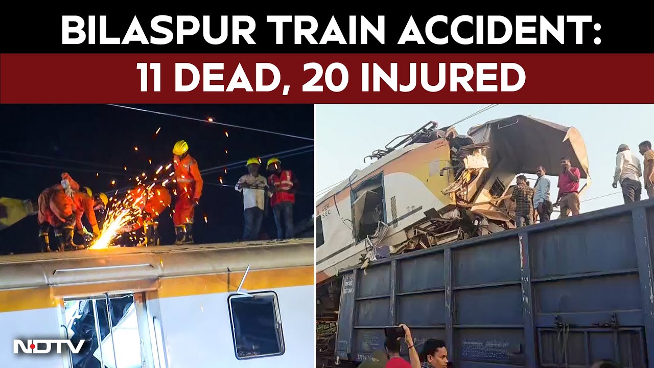 Bilaspur Train Accident: 11 Dead As Passenger Train Collides With Goods Train In Chhattisgarh