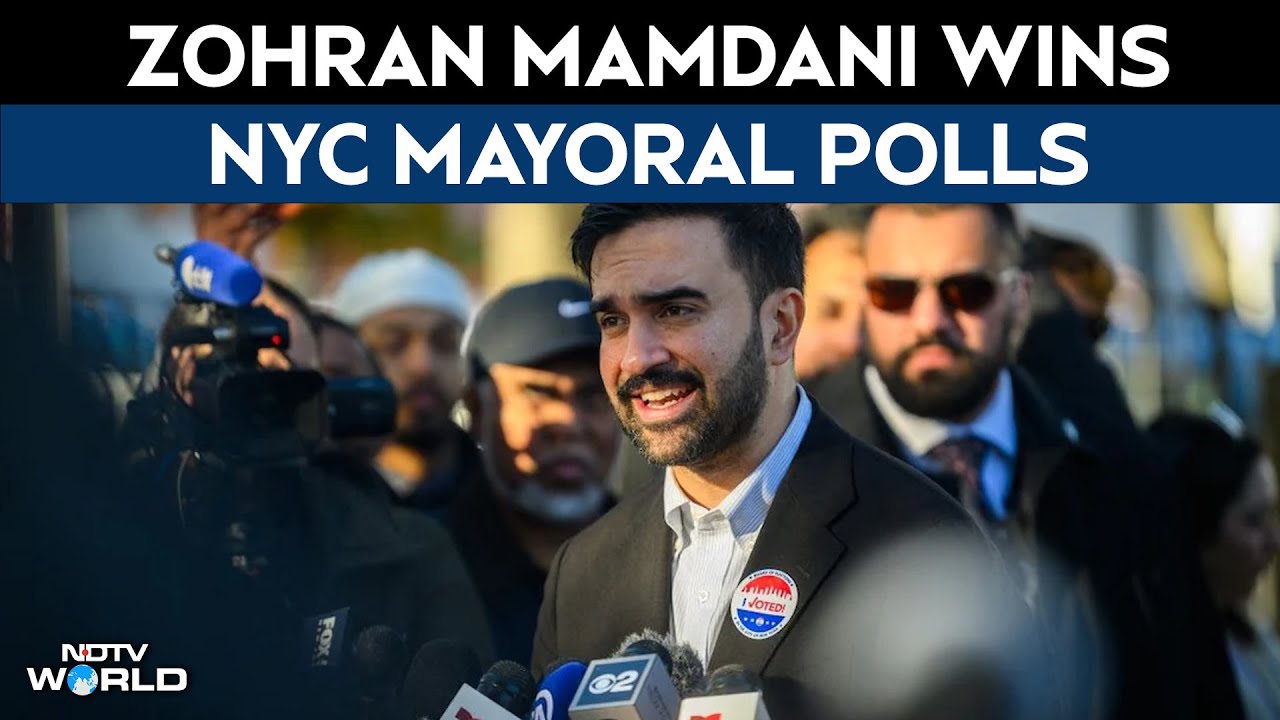 NYC Mayoral Polls | Zohran Mamdani Wins New York Poll, Becomes 1st Indian-American Muslim Mayor