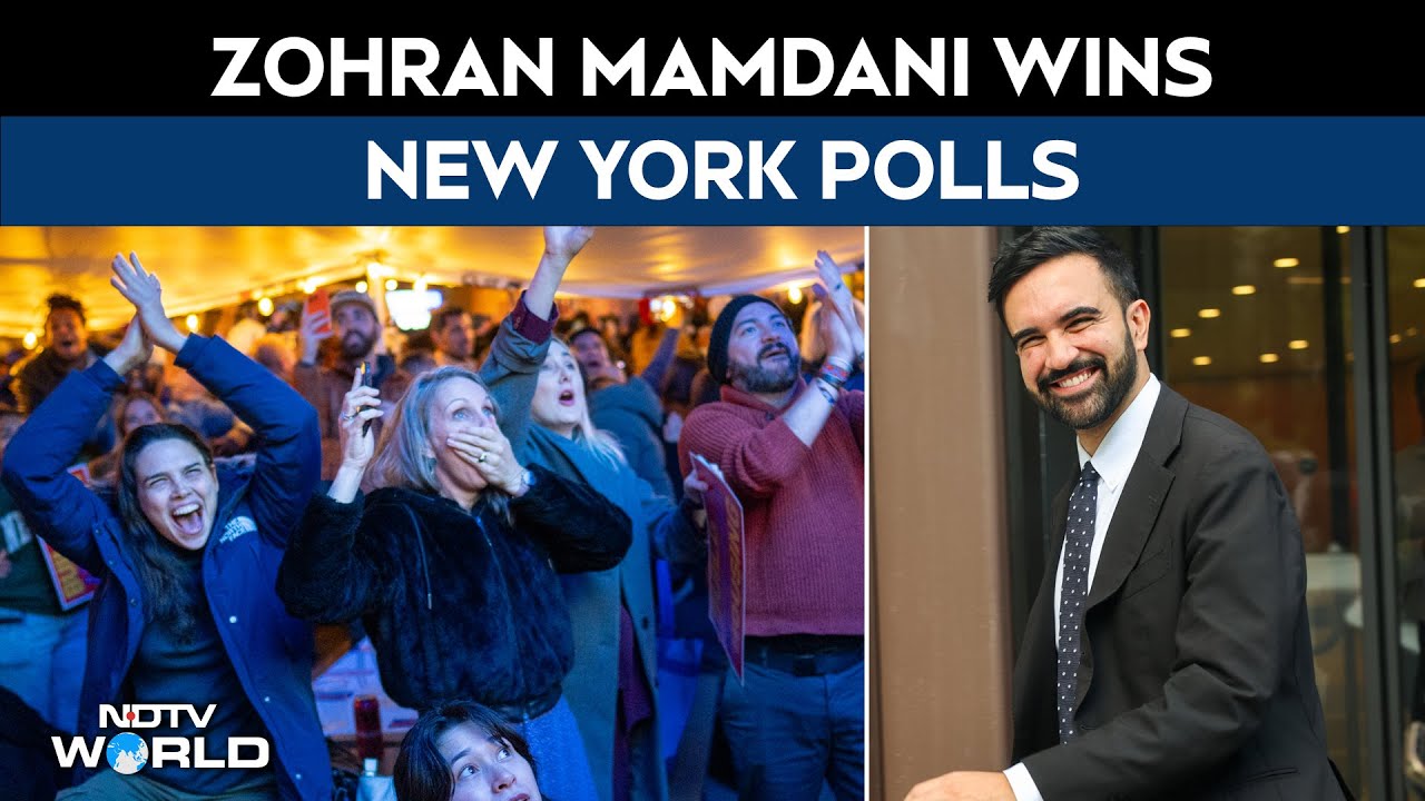 Zohran Mamdani Wins New York Polls, Becomes 1st Indian-American Muslim Mayor