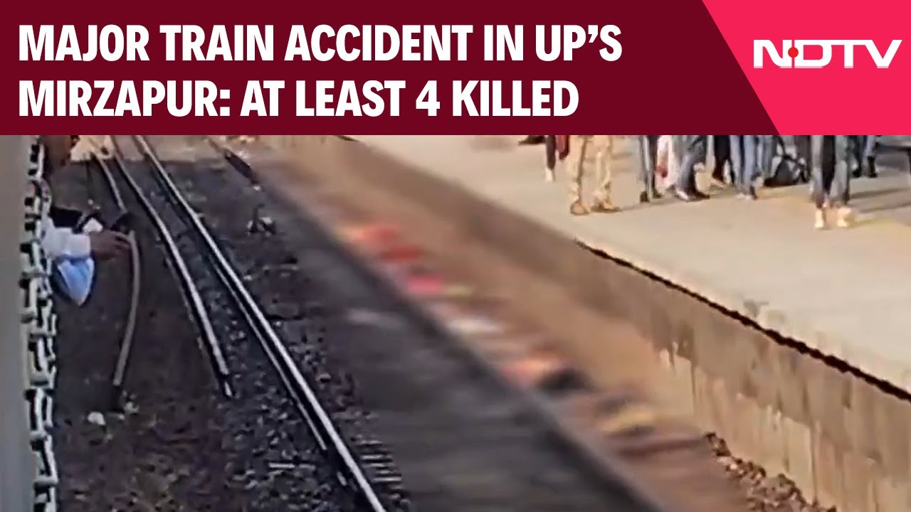 UP Train Accident | Day After Bilaspur Crash: 4 Killed While Crossing Tracks At Chunar Junction