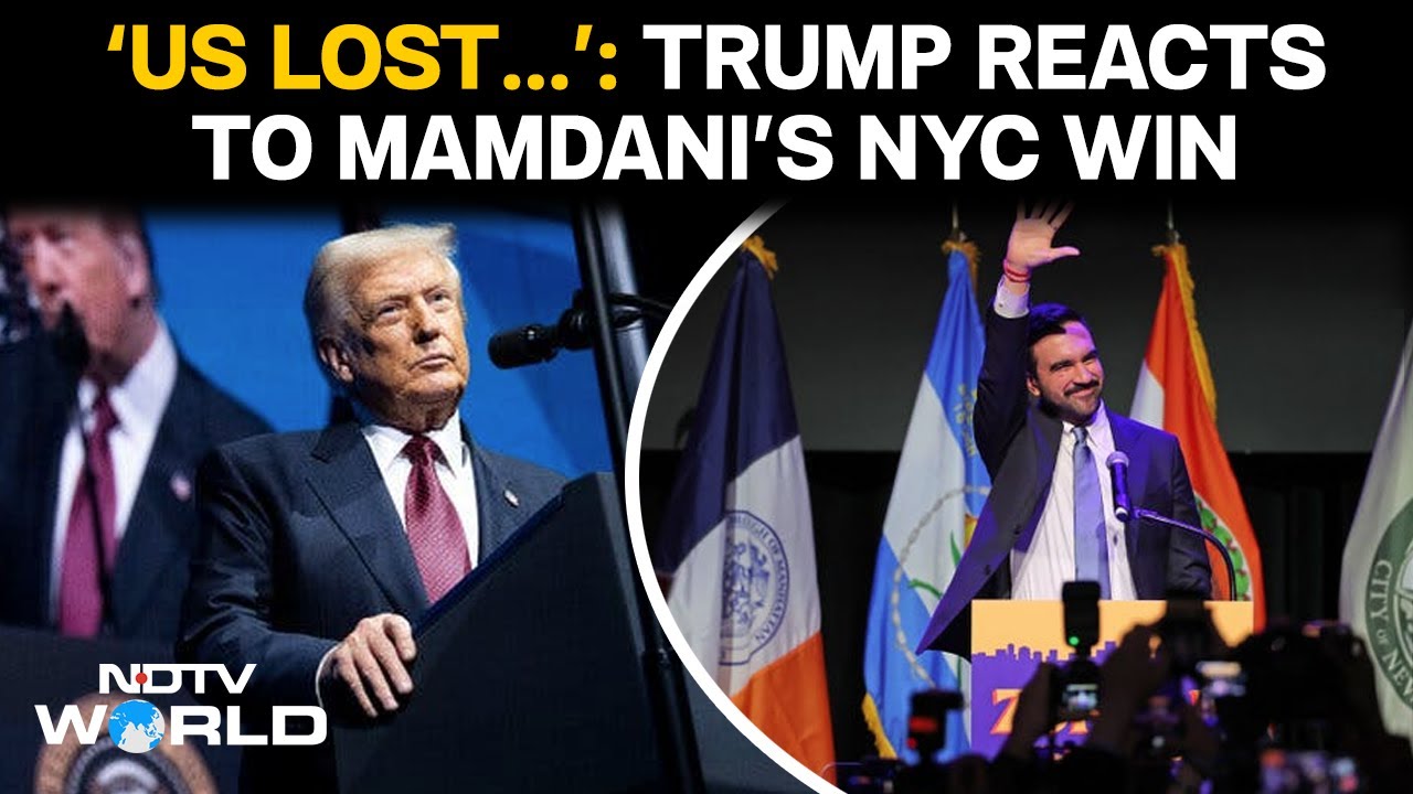 Zohran Mamdani Win | 'Lost A Bit Of Sovereignty, But We'll Take Care Of It': Trump On Mamdani's Win
