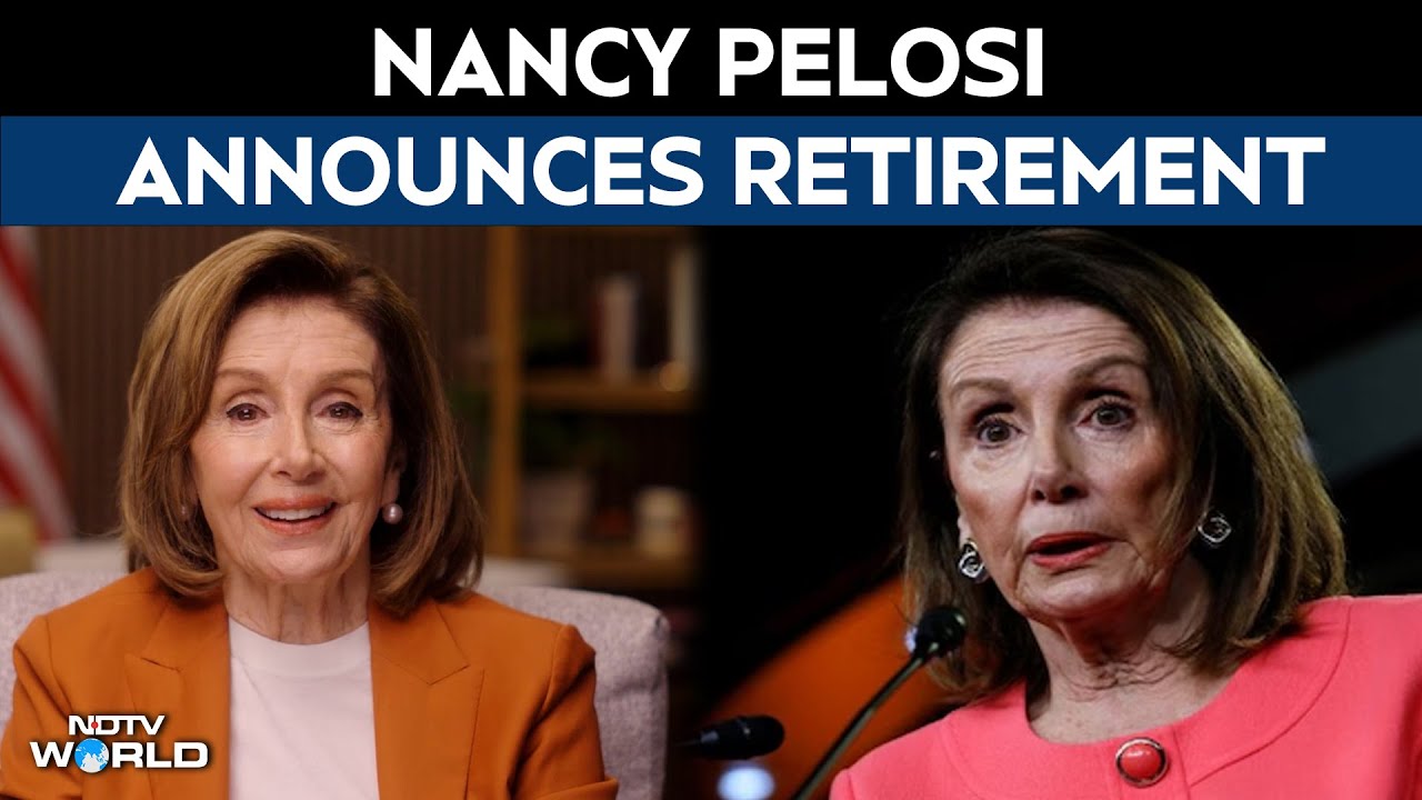 Nancy Pelosi News | First Woman Speaker Of US House, Nancy Pelosi Announces Retirement At 85