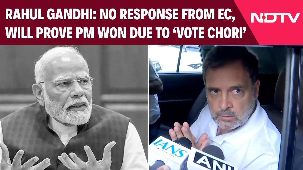 Rahul Gandhi Attack PM, EC: "No Response To My Allegations, Yet"