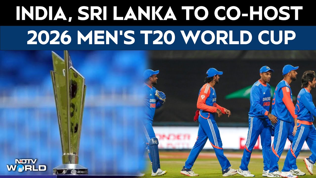 India & Sri Lanka To Co-Host 2026 T20 World Cup, Tournament Likely In March–April Next Year