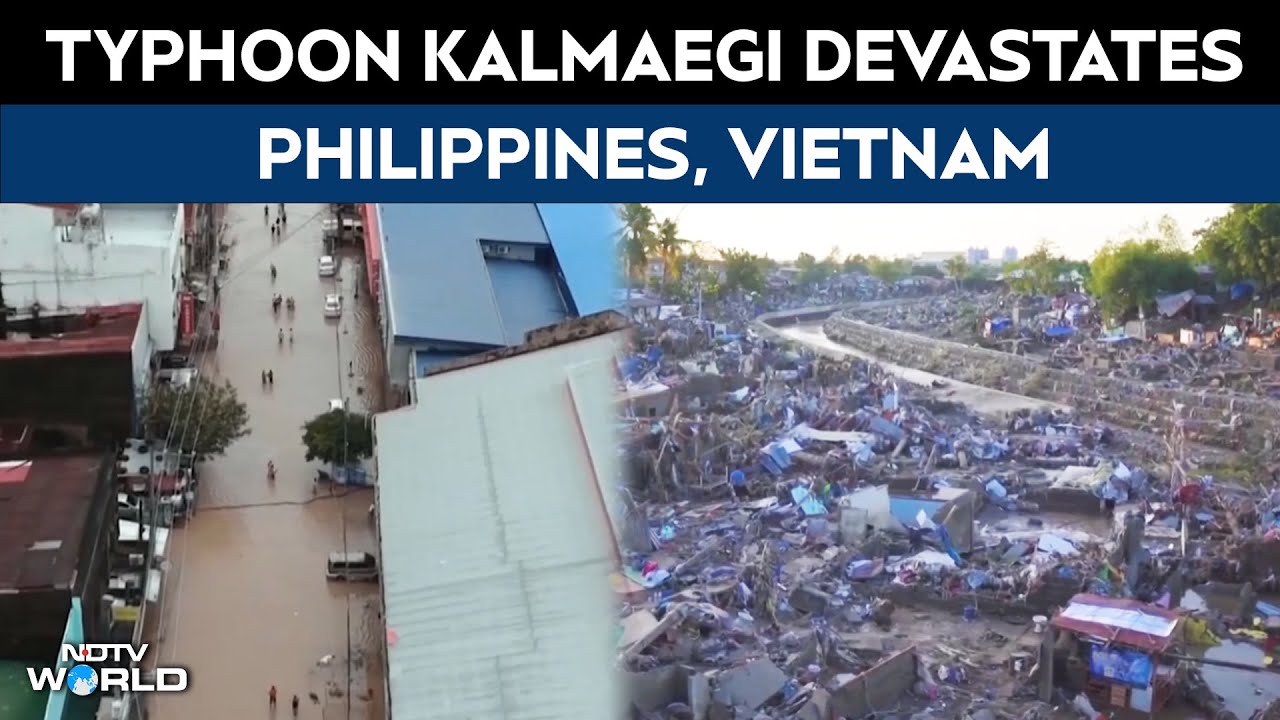 Typhoon Kalmaegi | Vietnam, Philippines Left Reeling From Damage Caused By Typhoon Kalmaegi