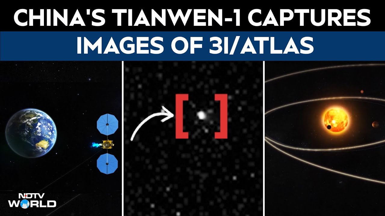 China's Mars Orbiter Captures Images Of Interstellar Object 3I/ATLAS
