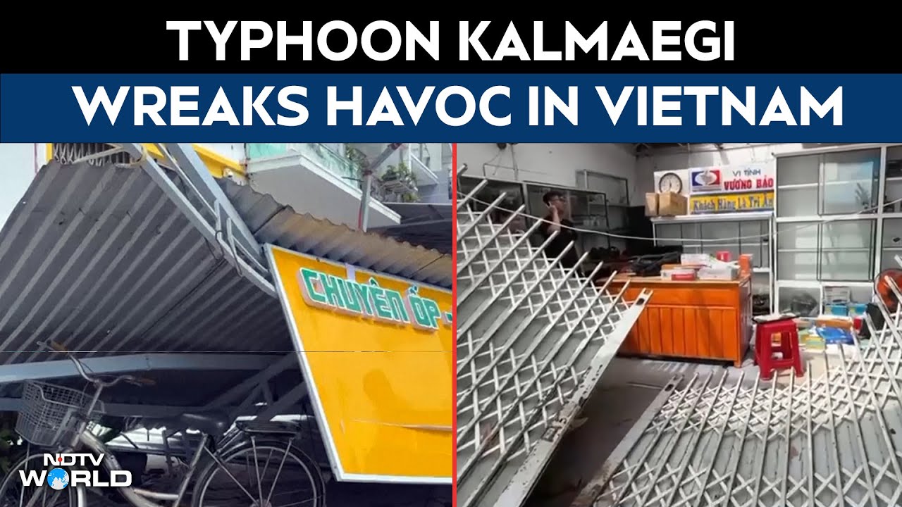 Typhoon Kalmaegi | Floods And Damage In Aftermath Of Typhoon Kalmaegi In Vietnam