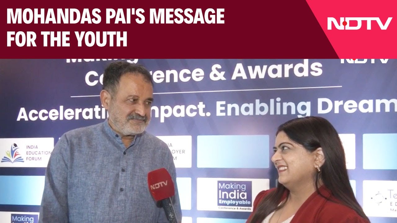 Mohandas Pai's Message For The Youth
