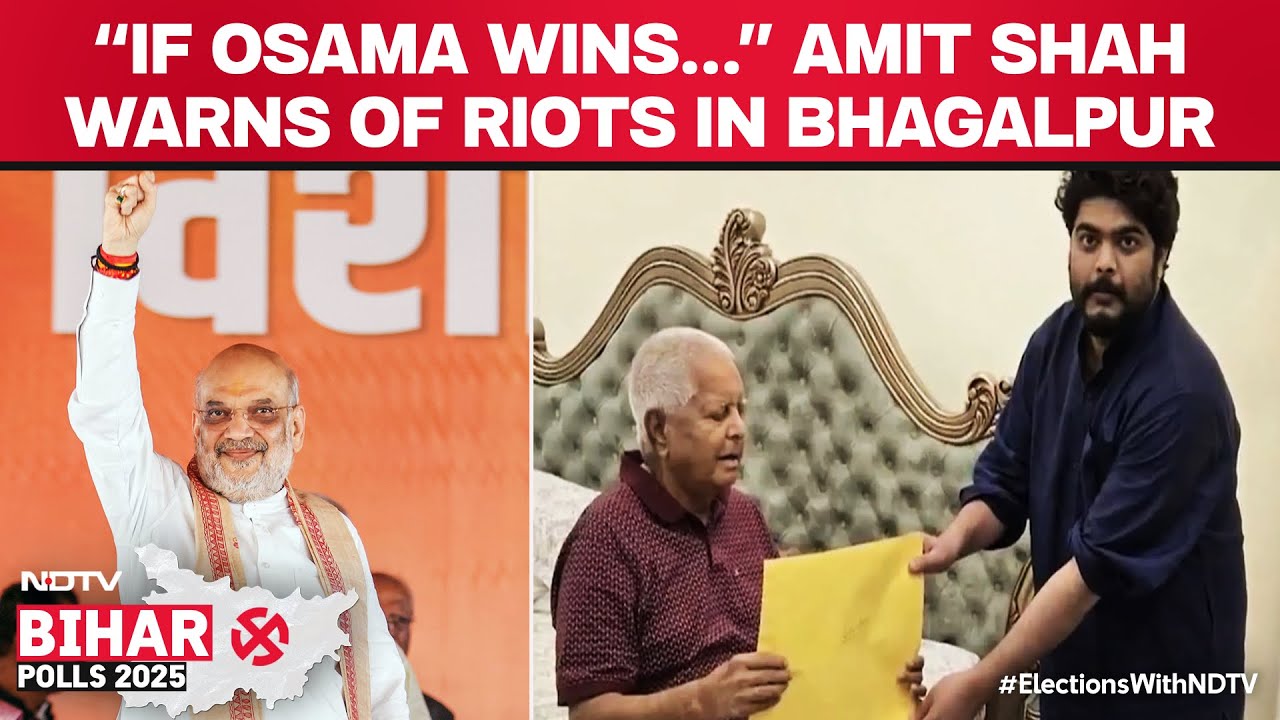 "If Osama Wins...": Amit Shah Warns Of Riots In Bhagalpur Assembly