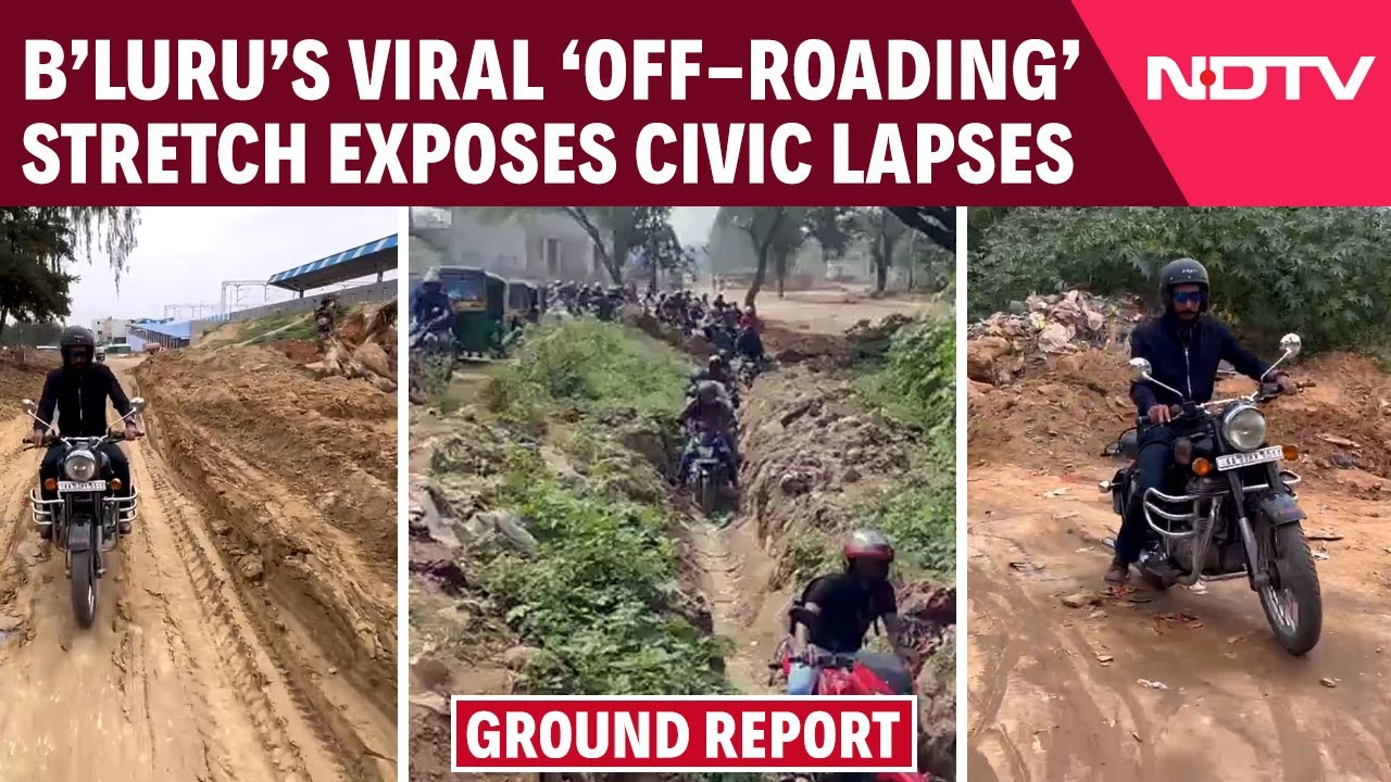Bengaluru’s Viral ‘Off-Roading’ Stretch Exposes Civic Lapses | NDTV Ground Report