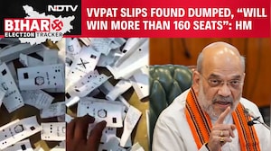 Bihar Election News | VVPAT Slips Found Dumped On Road, “Will Win More Than 160 Seats”: Amit Shah