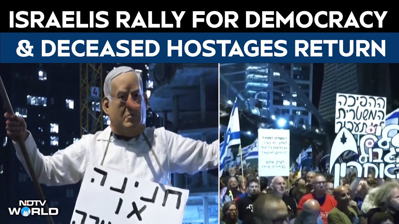 Israel News Today | Israelis Rally In Tel Aviv For Democracy & To ...