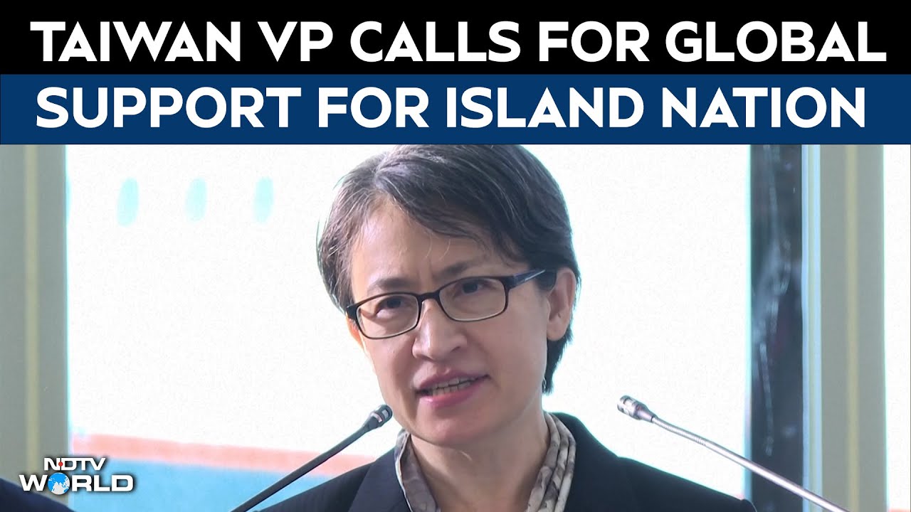 Taiwan News | Taiwan VP Calls For Global Support For Island Nation Amid Growing Threat From China