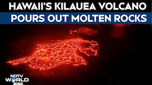 Hawaii's Kilauea Volcano Erupts Again, Pours Out Molten Rocks