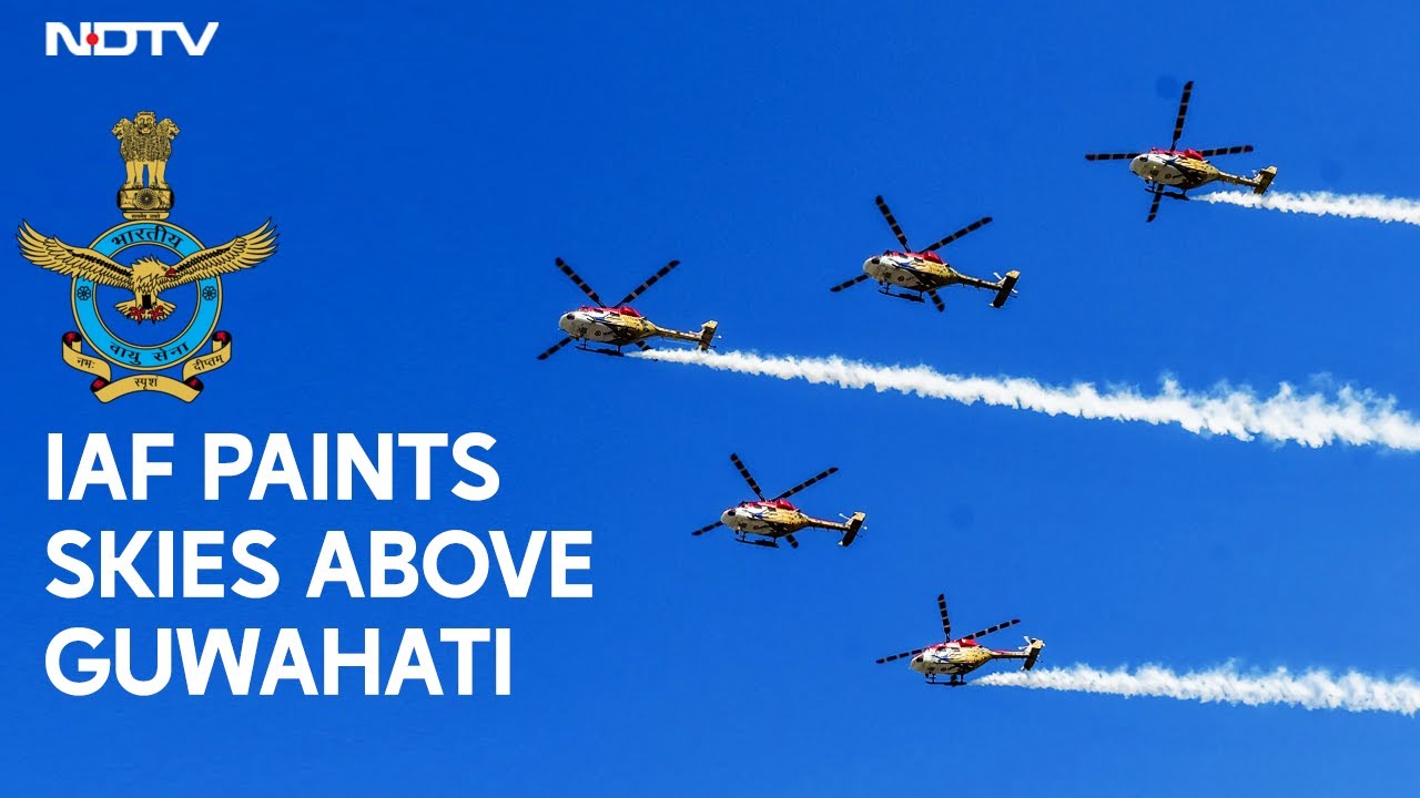 Indian Air Force News | IAF's First Ever Air Show Over Mighty Bramhaputra In Guwahati