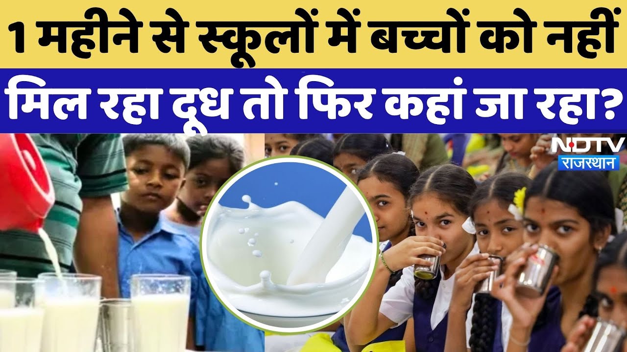 Jalore News: 1 महीने से स्कूलों में दूध की Supply ठप!| Breaking News | Rajasthan | Top News | School