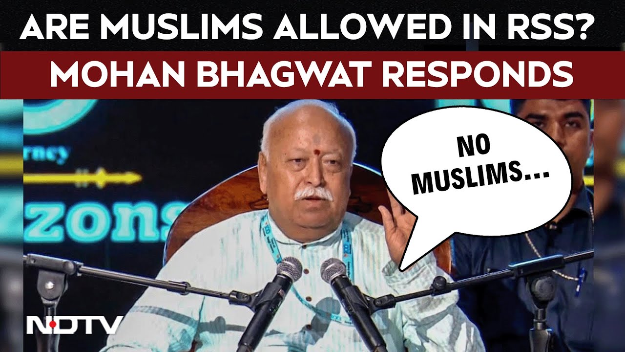 RSS Latest News | Mohan Bhagwat Was Asked If Muslims Are Allowed In RSS. His Response