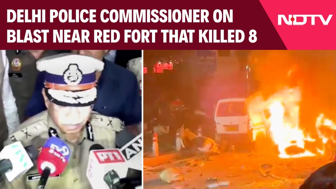 Delhi Blast News | Delhi Police Commission On Blast Near Red Fort That Killed At Least 8