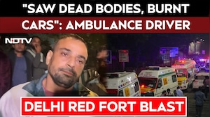 Delhi Red Fort Blast | "Saw Dead Bodies And Burnt Cars": Ambulance Driver On Delhi Blast
