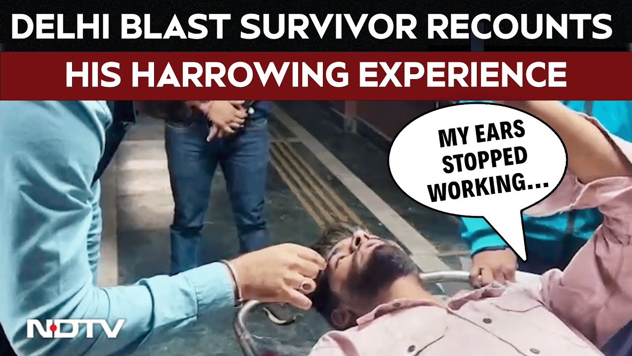 Video : Delhi Blast | Injured Blast Survivor Narrates What Happened During The Red Fort Blast