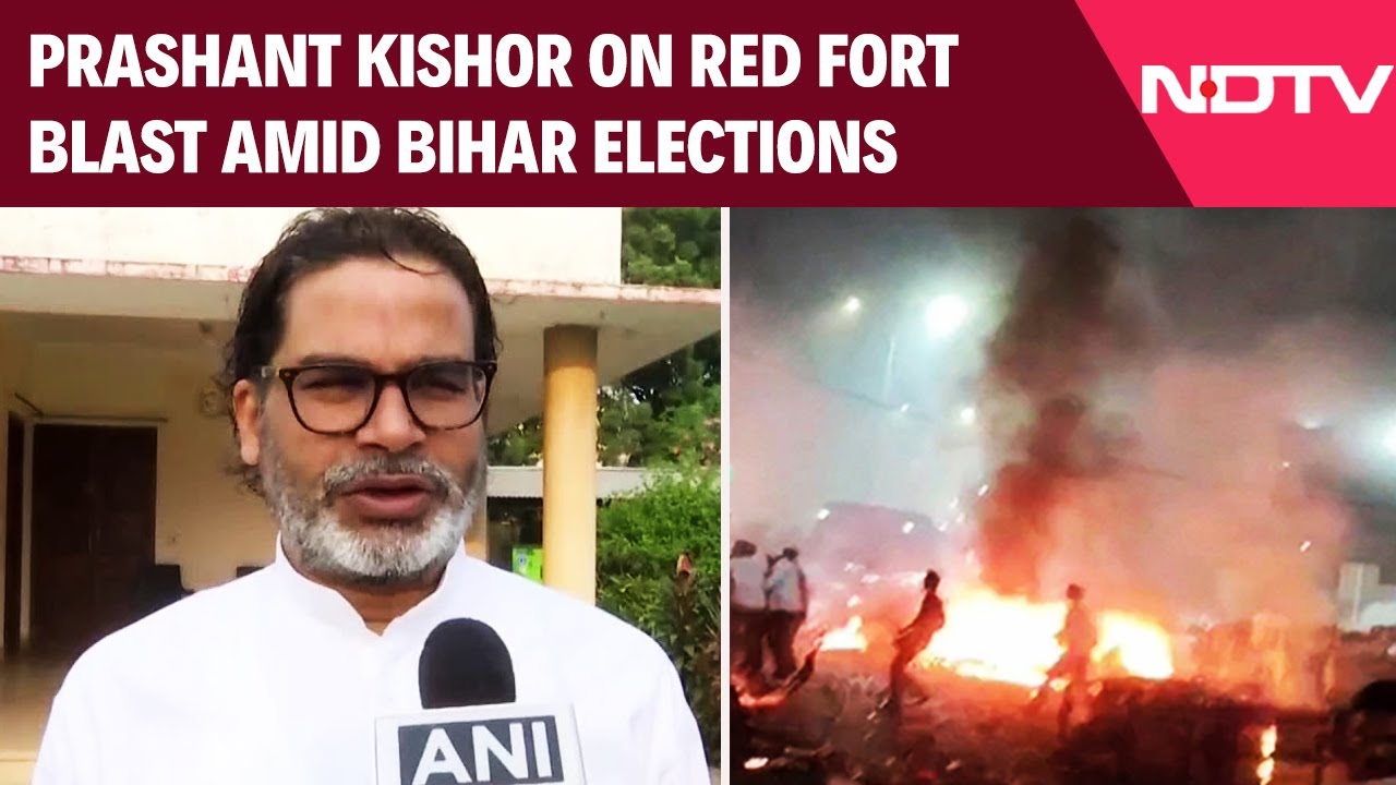 Delhi Blast | 'Bihar People Shouldn't Be Disturbed' Prashant Kishor On Delhi Blast Amid Bihar Polls