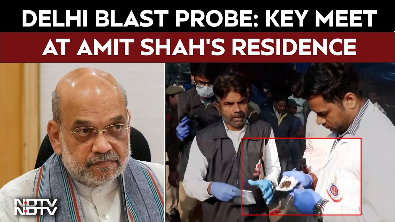 Delhi Blast News | HM Amit Shah's High-Level Meet Begins As NIA Prepares To Take Over Blast  Probe