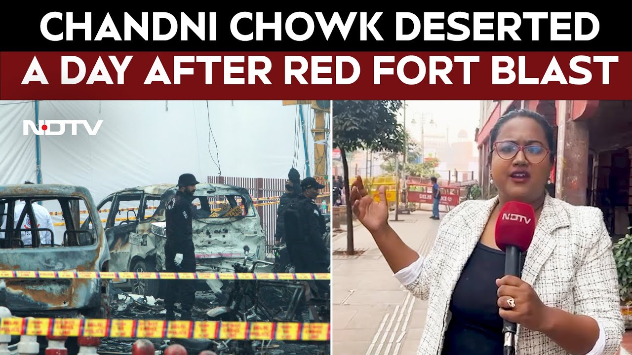 Chandni Chowk Deserted A Day After Red Fort Blast