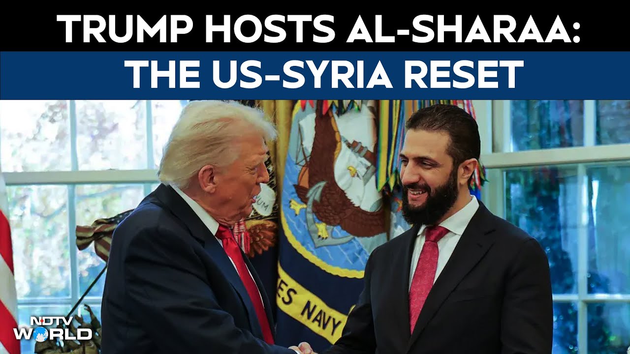 Trump Hosts Former Al-Qaeda Commander Turned Syrian President In Historic White House Visit