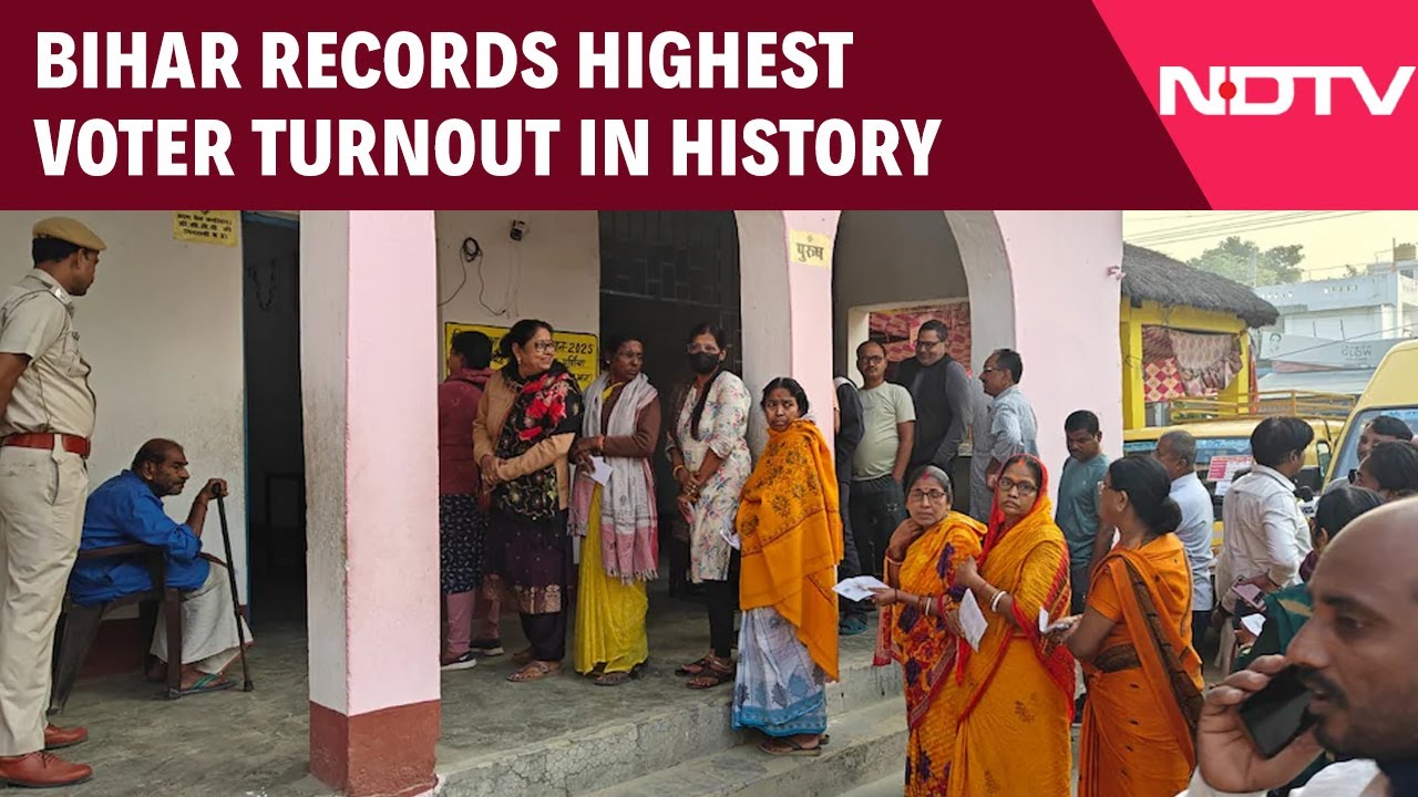 Bihar Voting Percentage | Record Turnout In Bihar Election, Poll Of Exit Polls Soon