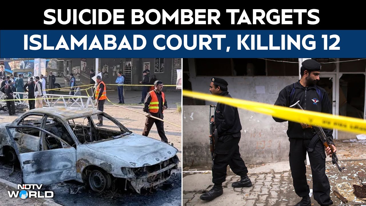 Islamabad Bomb Blasts | Suicide Bomber Targets Islamabad Court, Killing 12 People, Minister Says