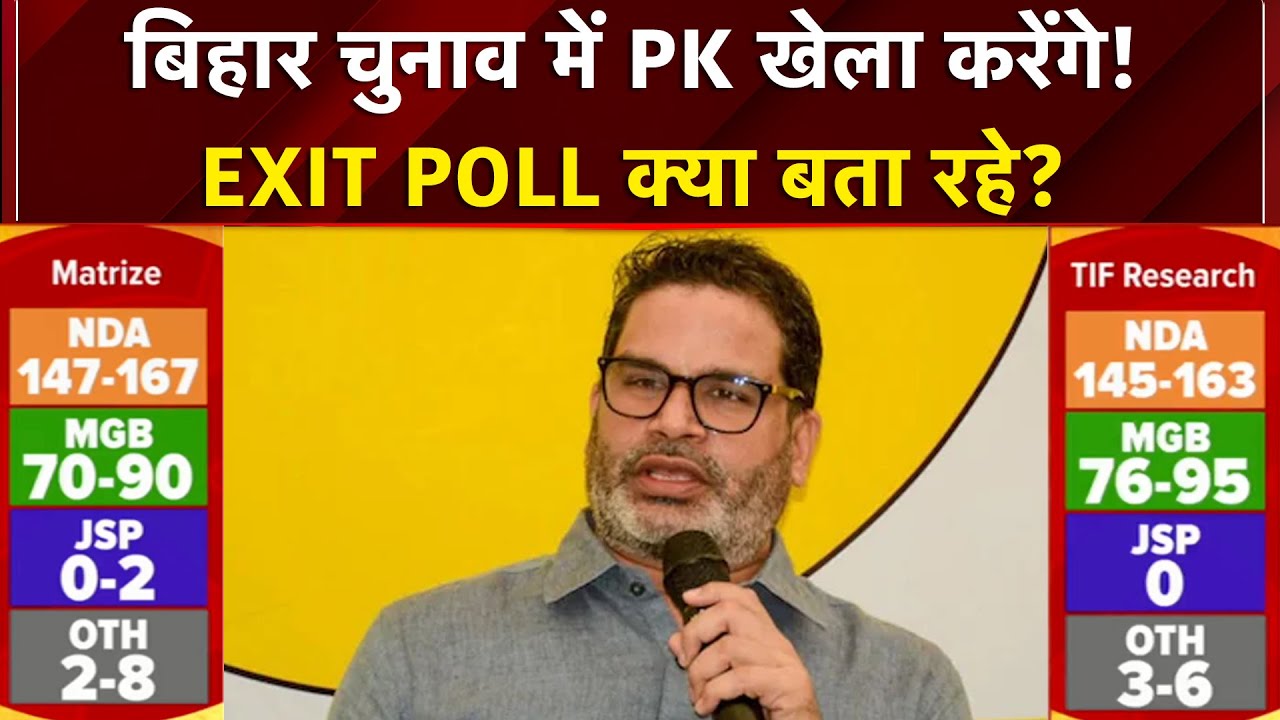 Bihar Exit Polls 2025: बिहार चुनाव में Prashant Kishor खेला करेंगे! NDTV Poll Of Polls | Syed Suhail