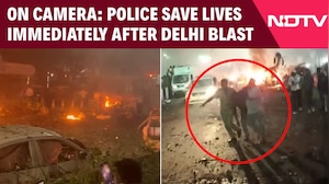 On Cam: Video Shows Police Saving Lives Immediately After Red Fort Blast