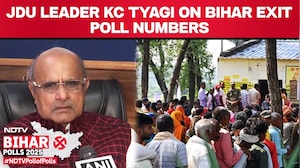 Exit Poll 2025 | JDU Leader KC Tyagi On Exit Polls For Bihar Legislative Assembly Elections 2025