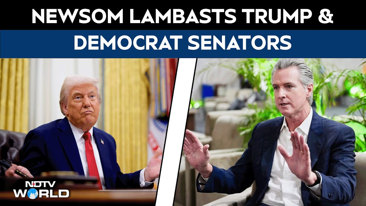 Newsom COP30 | "I'm Coming In To Punch Anybody": Newsom Slams Trump & Democrat Senators At COP30