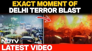 CCTV Footage Captures Exact Moment of Delhi Car Blast