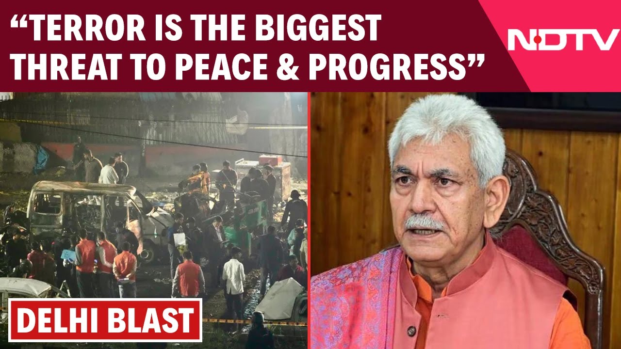 Manoj Sinha: “Terror Is The Biggest Threat To Peace And Progress”