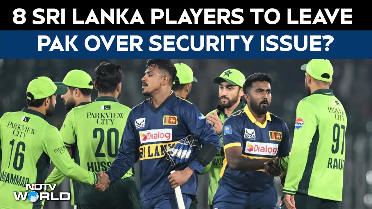 Sri Lanka Vs Pak | 8 Players To Leave Pakistan Over Security Issue? Sri Lankan Board Breaks Silence