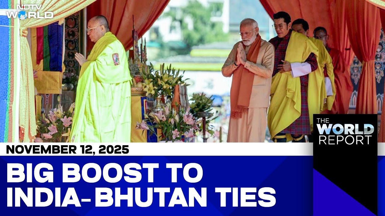 PM Modi Inaugurates 'Kalachakra', Meets Bhutan’s King In Thimphu