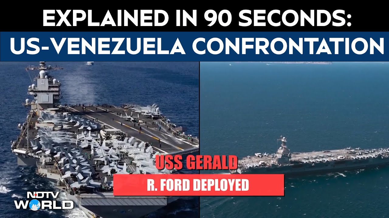 US-Venezuela Confrontation In The Caribbean: Explained In 90 Seconds