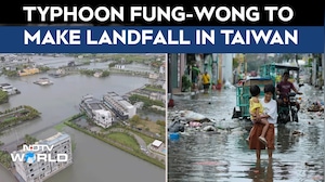 Typhoon Fung-Wong | River Floods & House Collapses In Heavy Rain As Tropical Storm Nears Taiwan