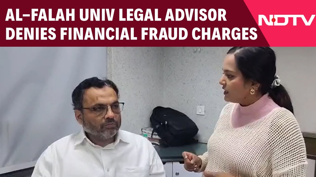 Delhi Blast | Al-Falah University Legal Advisor Mohd Razi Denies Financial Fraud Allegations