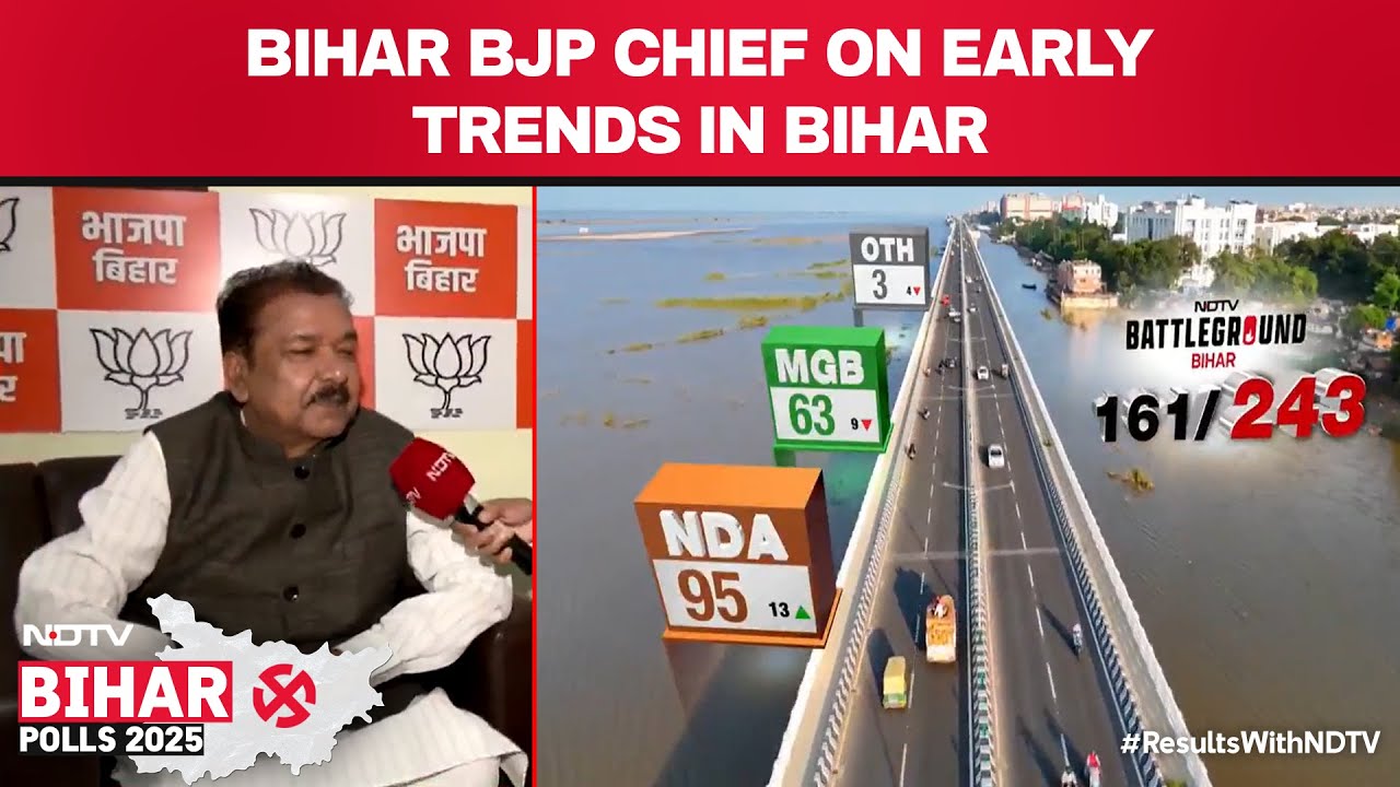 Elections Results 2025 | Bihar BJP Chief On Early Trends: "We Will Form Govt"