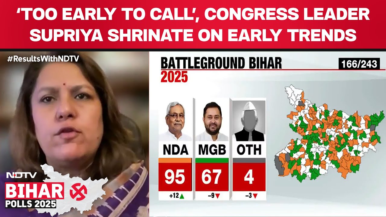 Bihar Results | Congress Flags Electoral Concerns, Says Early Trends Mean Little